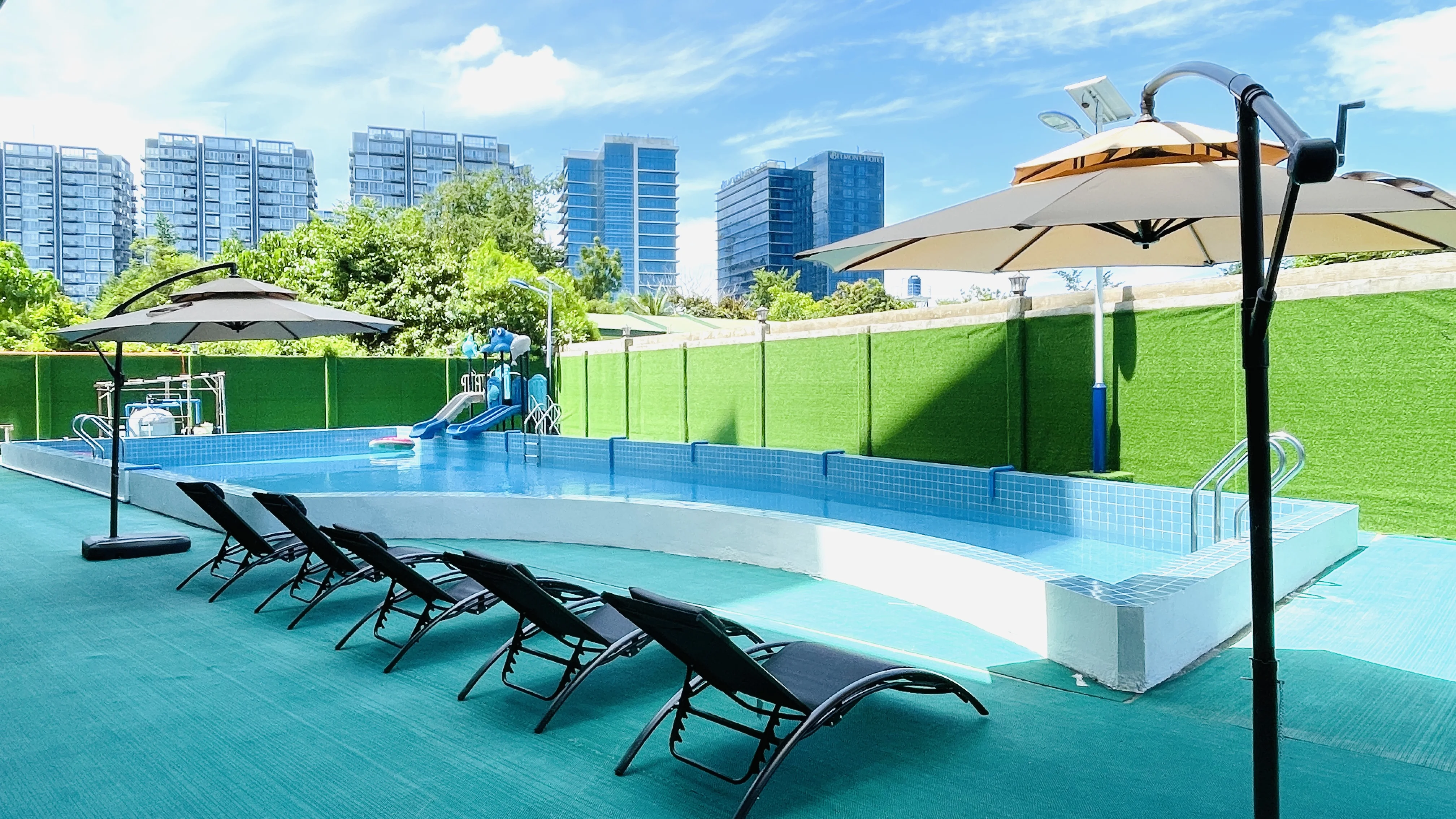 B'CEBU Academy 露天游泳池 — B'CEBU Academy 菲律宾英语游学