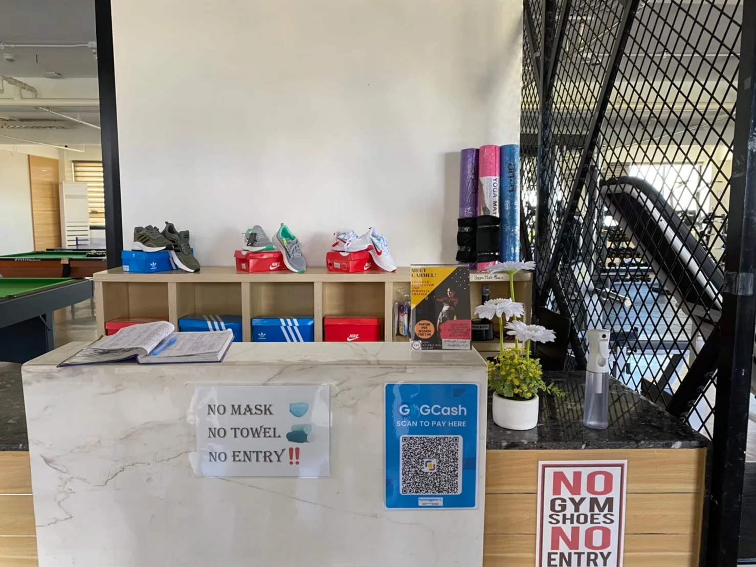 CIA宿务国际学院健身房设施 — CIA宿务国际学院 菲律宾英语游学