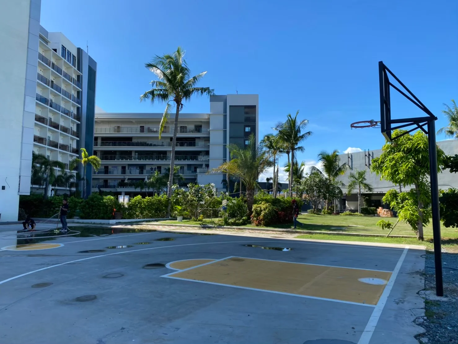 CIA宿务国际学院篮球场 — CIA宿务国际学院 菲律宾英语游学