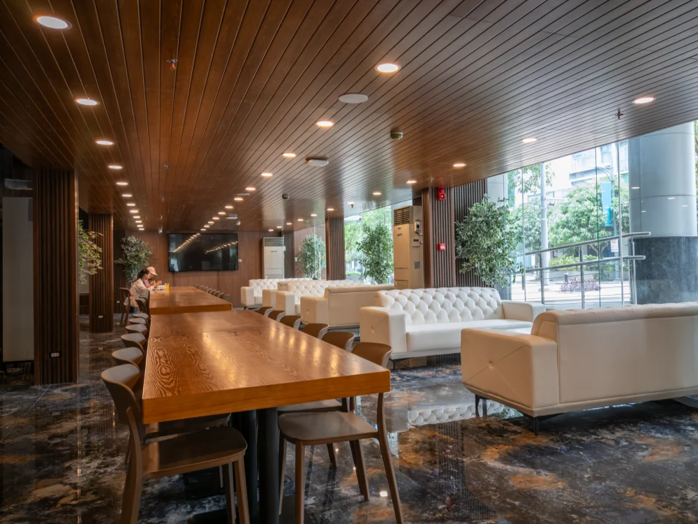 QQ English 海滨校区学生餐厅空间 — QQ English 菲律宾英语游学餐饮