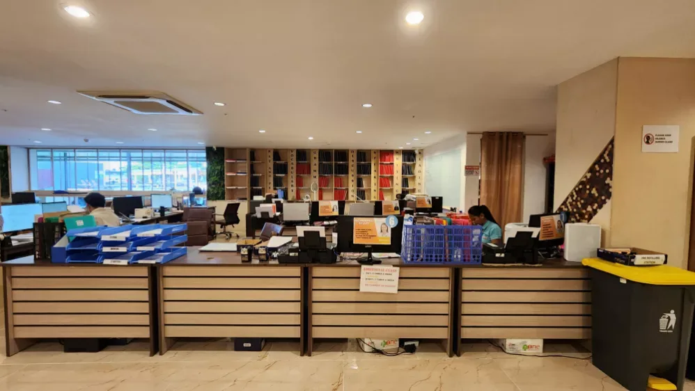 SMEAG Encanto一楼前台办公区 — 菲律宾海滨游学设施