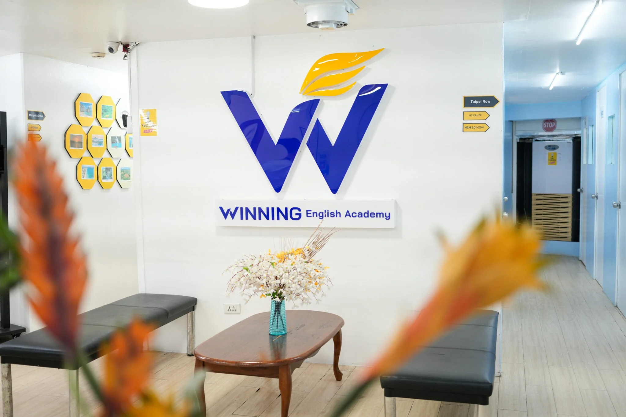 Winning English City校区接待区 — 菲律宾英语游学